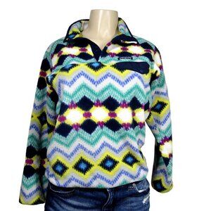PATAGONIA SYNCHILLA Timber Twist Aztec Southwest Fleece Pullover Gorpcore  XXS